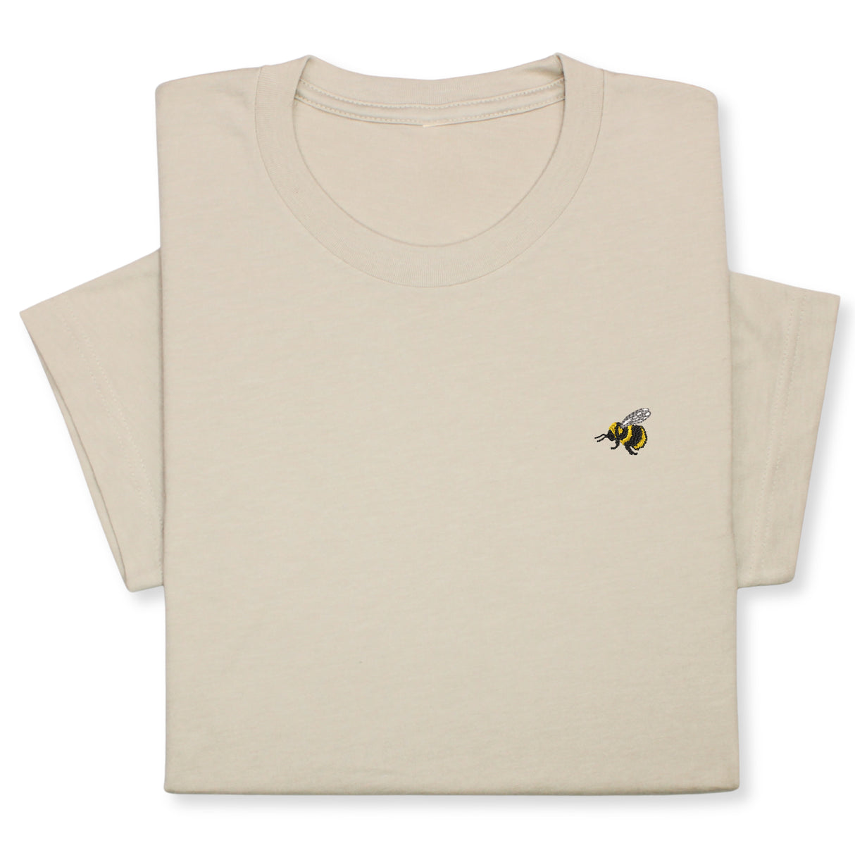 Bumblebee Embroidered T-Shirt, Cute Bee Shirt, Nature Lover Gift, Unisex Tee