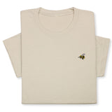 Bumblebee Embroidered T-Shirt, Cute Bee Shirt, Nature Lover Gift, Unisex Tee
