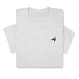 Bumblebee Embroidered T-Shirt, Cute Bee Shirt, Nature Lover Gift, Unisex Tee