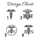 Custom Medical RN 1/4 Zip & Sweatshirt for Nurses – Nurse Gift, Medical Emblem Apparel for Doctors, Graduation or Professional Workwear Gift