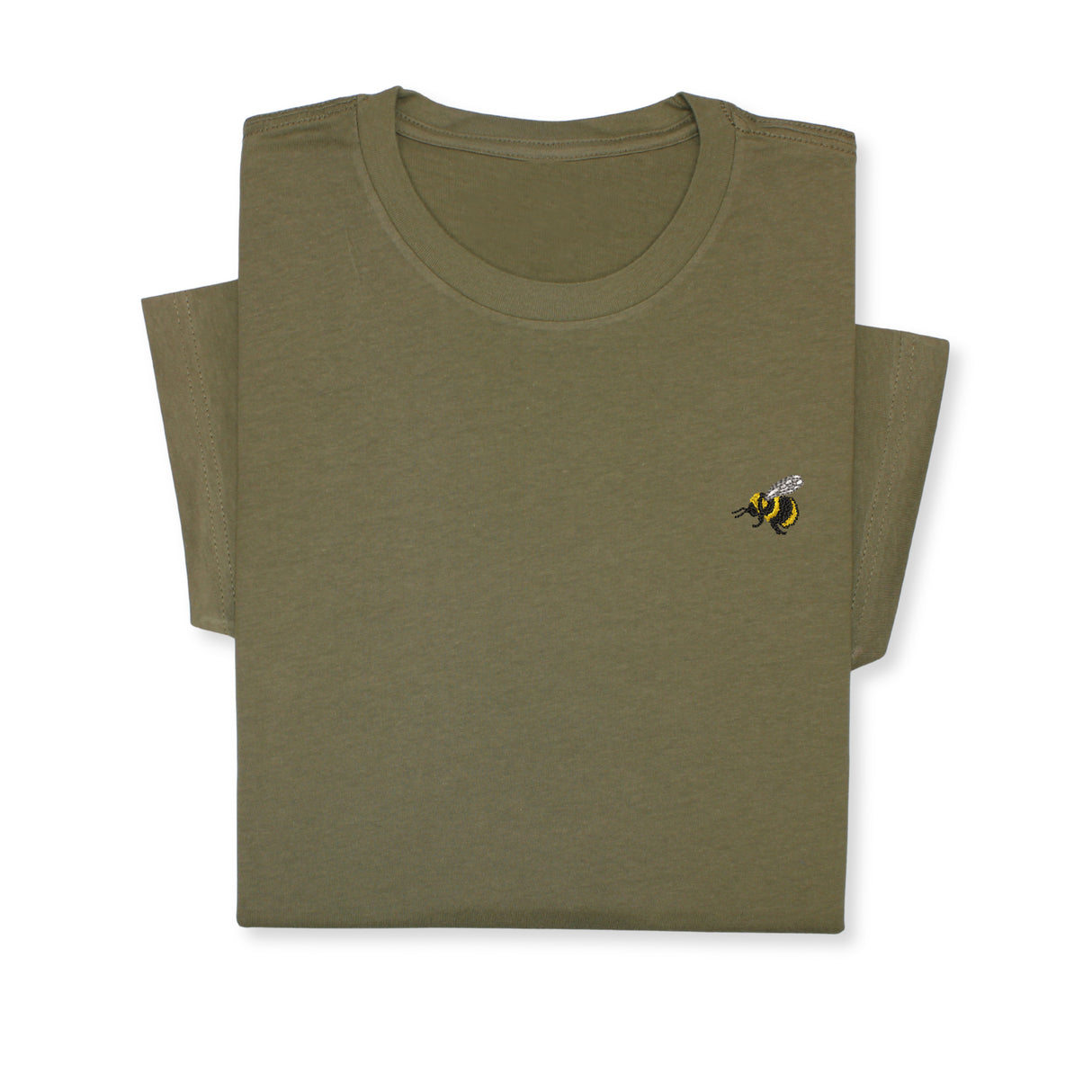 Bumblebee Embroidered T-Shirt, Cute Bee Shirt, Nature Lover Gift, Unisex Tee