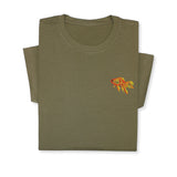 Goldfish Embroidered T-shirt Gift, Custom Embroidered Fish T-Shirt, Embroidered Goldfish Tee, Goldfish T-Shirt Unisex, Aquarist T-Shirt!