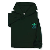Florida Turtle Embroidered Hoodie & Sweatshirt, Sea Turtle Embroidery Pullover, Coastal Vacation Gift, Unisex Florida Beach Apparel