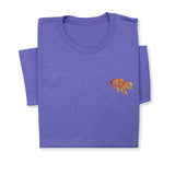 Goldfish Embroidered T-shirt Gift, Custom Embroidered Fish T-Shirt, Embroidered Goldfish Tee, Goldfish T-Shirt Unisex, Aquarist T-Shirt!
