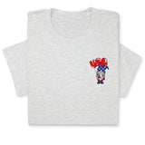 Patriotic Gnome USA T-Shirt, 4th of July Gnome Graphic Tee, American Flag Gnome Shirt, Independence Day Gift for Men & Women