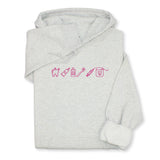 Custom Dental Embroidered Hoodie & Sweatshirt, Tooth Icons Design, Dentist Hygienist Gift, Dental Assistant Unisex Workwear