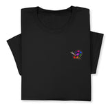 Embroidered Artist Palette T-Shirt, Colorful Creative Tee Gift Unisex