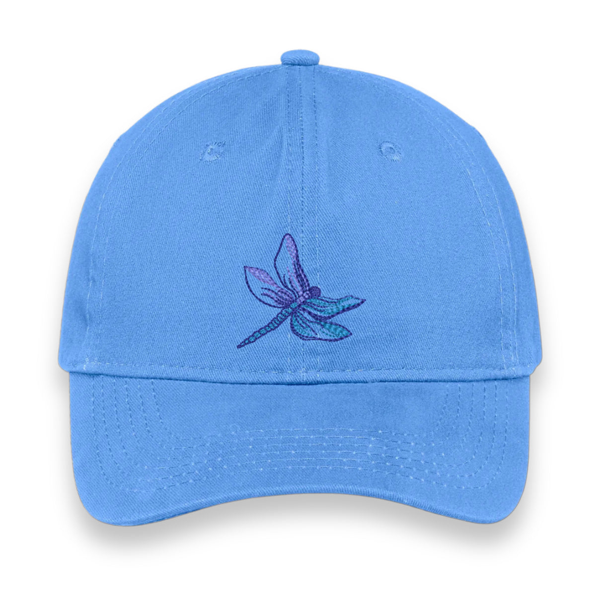 Embroidered Baseball Cap, Dragonfly Hat, Adjustable Cap with Dragonfly, Dragonfly Lover Gift Cap, Dragonfly Embroidered Cap, Dragonfly Cap.