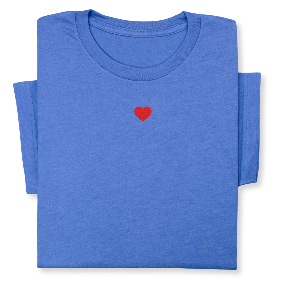 Mini Heart Embroidered T-Shirt with Custom Name, Personalized Valentine Shirt, Love Tee, Cute Gift for Her or Him