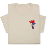 Patriotic Gnome USA T-Shirt, 4th of July Gnome Graphic Tee, American Flag Gnome Shirt, Independence Day Gift for Men & Women