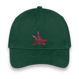 Embroidered Baseball Cap, Dragonfly Hat, Adjustable Cap with Dragonfly, Dragonfly Lover Gift Cap, Dragonfly Embroidered Cap, Dragonfly Cap.
