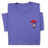 Patriotic Gnome USA T-Shirt, 4th of July Gnome Graphic Tee, American Flag Gnome Shirt, Independence Day Gift for Men & Women