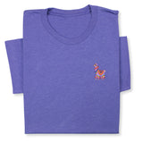 Colorful Llama Embroidered T-Shirt, Cute Alpaca Graphic Tee, Boho Animal Shirt, Fun Andean Wildlife Gift for Her & Him, Festival Style Top