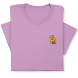 Funny Capybara Embroidered T-shirt Gift, Embroidered Capybara T-shirt Unisex, Capybara Crewneck, Cute Capybara Gift, Animal T-shirt