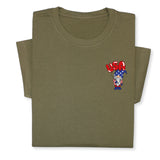 Patriotic Gnome USA T-Shirt, 4th of July Gnome Graphic Tee, American Flag Gnome Shirt, Independence Day Gift for Men & Women