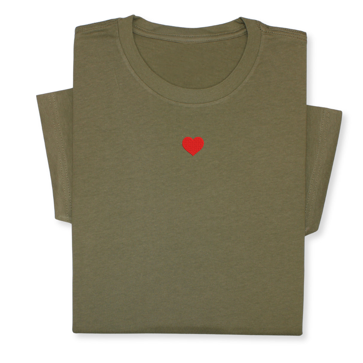 Mini Heart Embroidered T-Shirt with Custom Name, Personalized Valentine Shirt, Love Tee, Cute Gift for Her or Him