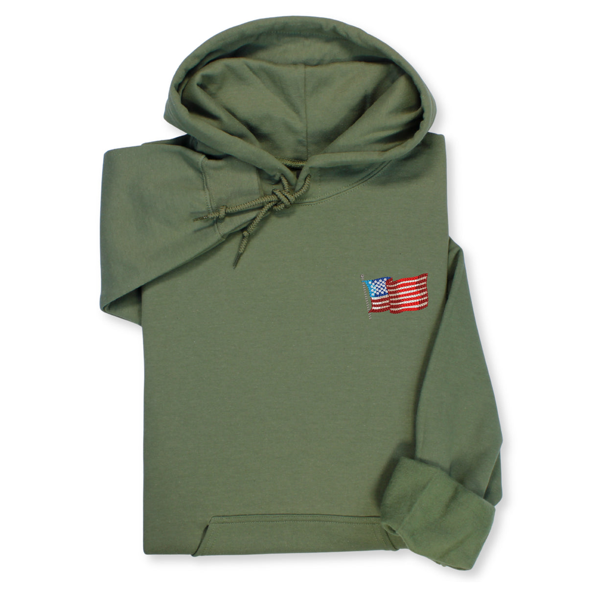 American Flag Embroidered Hoodie & Sweatshirt, Patriotic USA Pride Gift, 4th of July Unisex Apparel, Independence Day Outfit