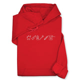 Custom Dental Embroidered Hoodie & Sweatshirt, Tooth Icons Design, Dentist Hygienist Gift, Dental Assistant Unisex Workwear