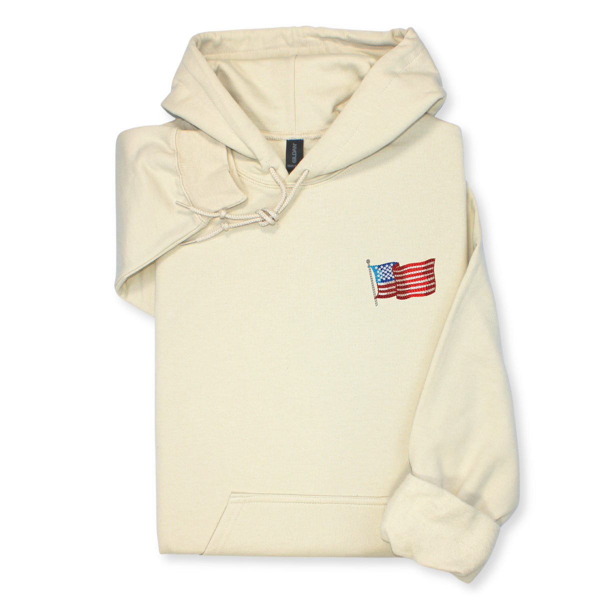 American Flag Embroidered Hoodie & Sweatshirt, Patriotic USA Pride Gift, 4th of July Unisex Apparel, Independence Day Outfit